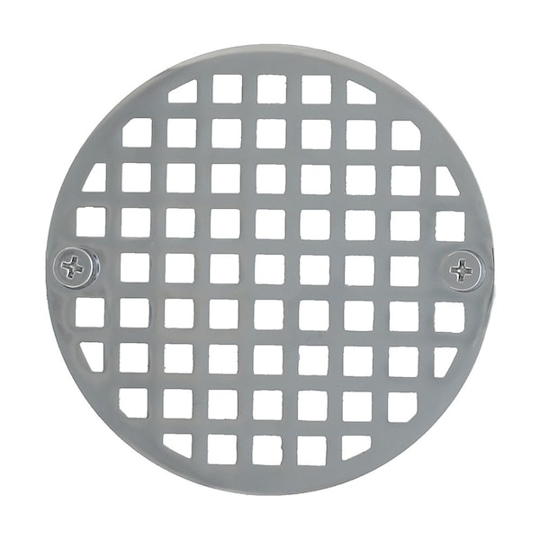 Jones Stephens 4in. Chrome Plated Round Strainer - Fits D60981 D60781 - main